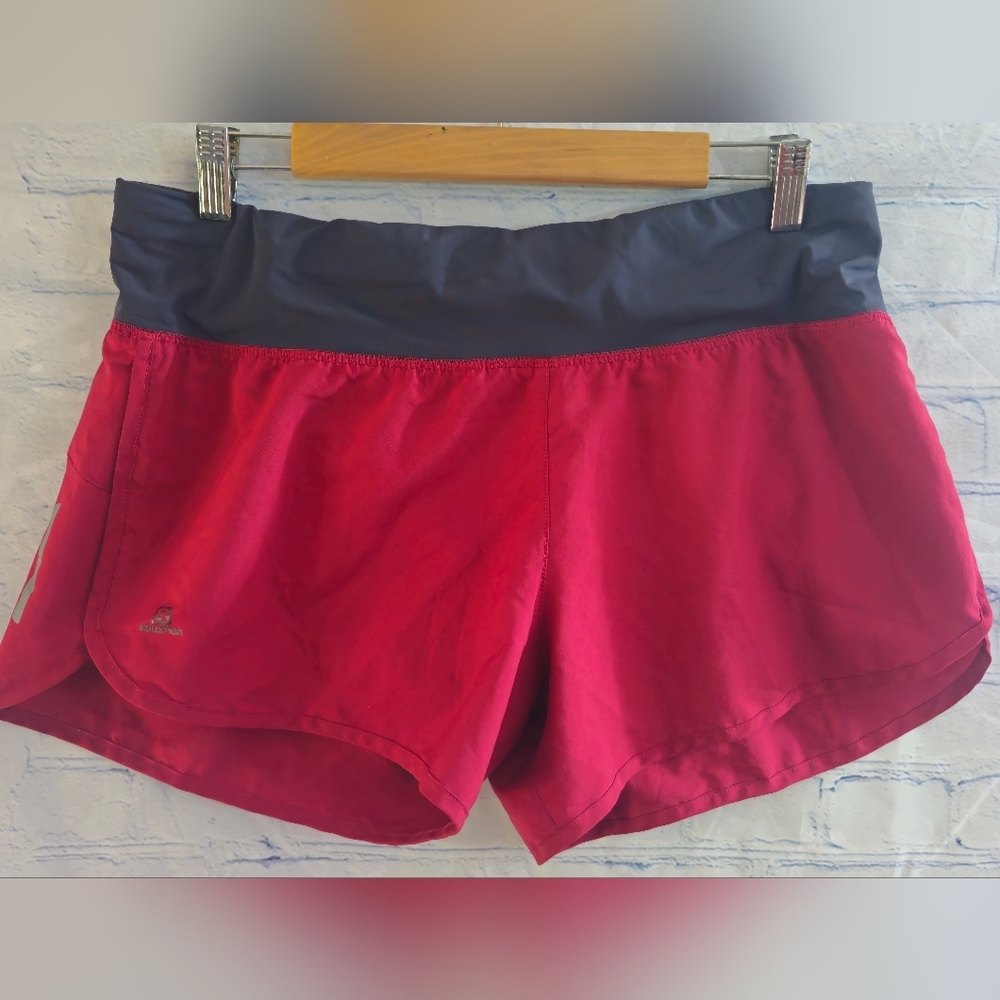 Salomon Women's Red Running Shorts